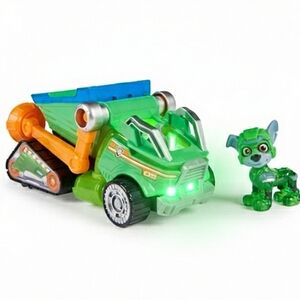 PAW PATROL Special Edition "The Mighty Movie" Rescue Vehicle + Rocky